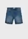 Bermuda Jarod Tejano Oscuro Talla 44 Hombre Mango