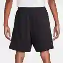 Nike Short Club Knit Para Hombre Negro Talla M