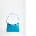 Bolso P Brit Turquesa Talla 99 Mujer Mango