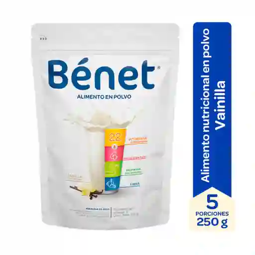 Alimento Benet Polvo Vainilla 250 g