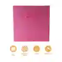 Organizador de Tela Cuadrada Serie Rainbow Rosa Miniso