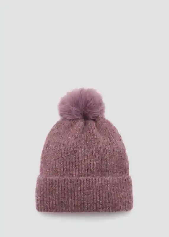 Gorro Mora Granate Talla 98 Niñas Mango