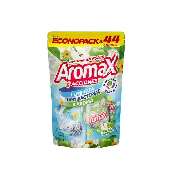 Aromax Limpiapiso en Polvo 3 Acciones Dúo