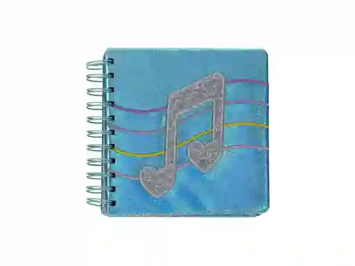 Cuaderno Con Diseño Azul Casaideas