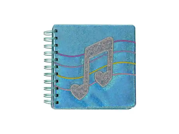 Cuaderno Con Diseño Azul Casaideas