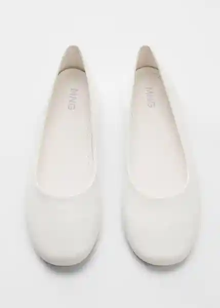 Zapatos Ines Niñas Blanco Talla 35 Mango