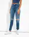 Jean Mujer Azul Talla 0 Long American Eagle 04323407