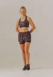 Short Con Ciclista Active Estampado L Bronzini