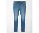 Jean Skinny Hombre Azul Talla 30 x 30 American Eagle