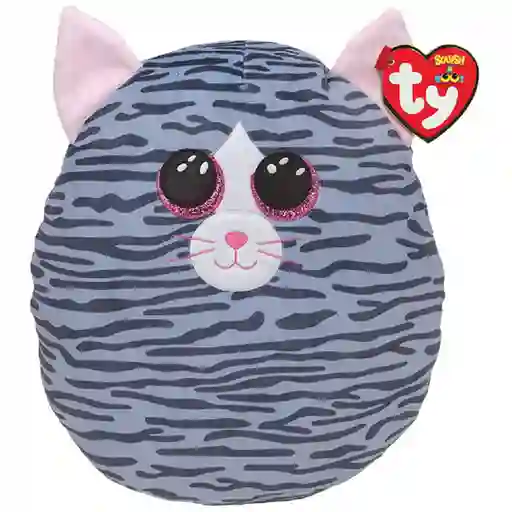 Boing Toys Peluche Squish Boos Kiki Gato Gris 10 cm