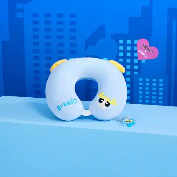 Almohada Viaje Espuma Burbuja Las Chicas Superpoderosas Miniso