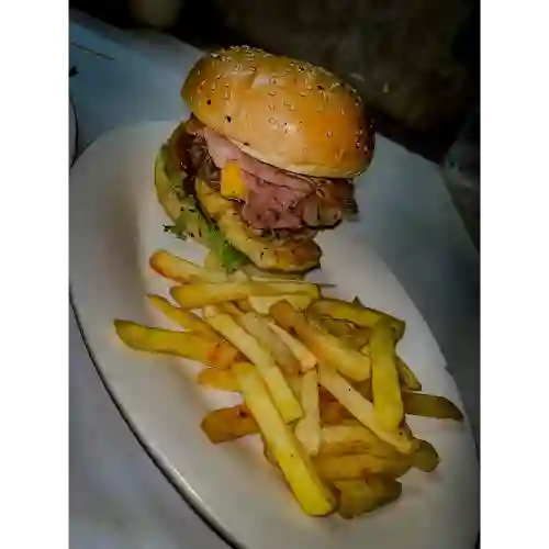 Hamburguesa de la Casa