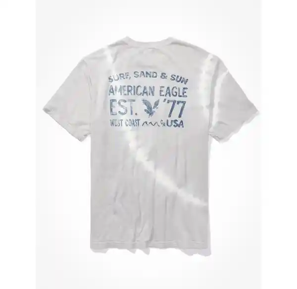 Camiseta Hombre Color Gris T. X-SMALL American Eagle