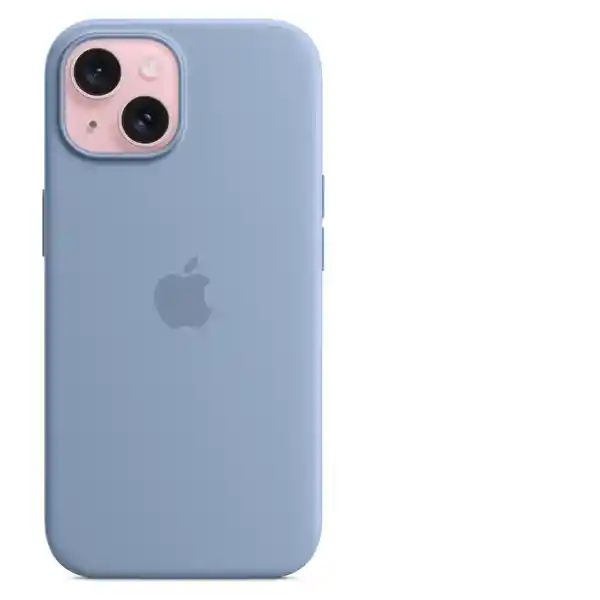 Apple Funda de Silicona Con Magsafe Para iPhone 15 Azul Invierno