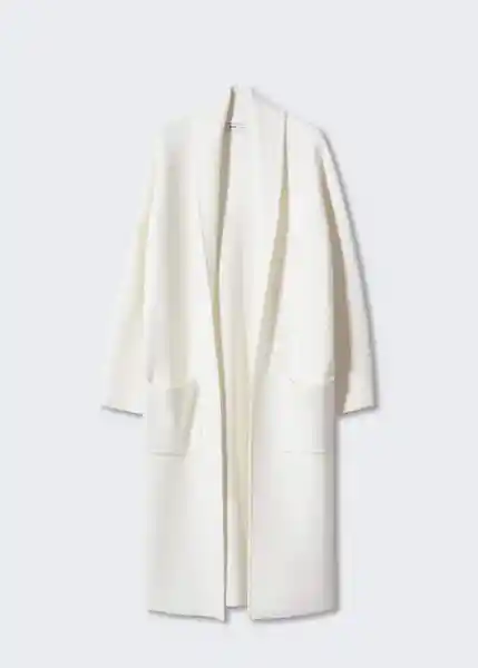 Abrigo Ringo Crudo Talla S Mujer Mango