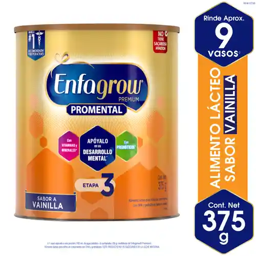 Enfagrow Alimento Lácteo Promental Vainilla Etapa 3 375 g