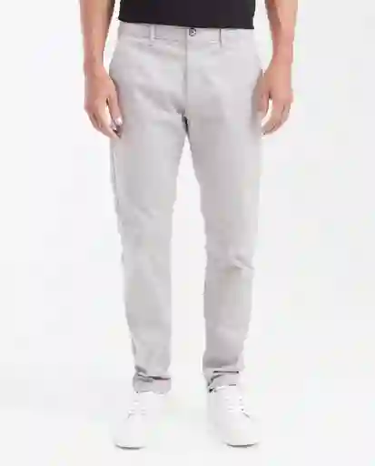 Pantalón Colors Rocket Gris Tempestad Claro Talla 34 Chevignon