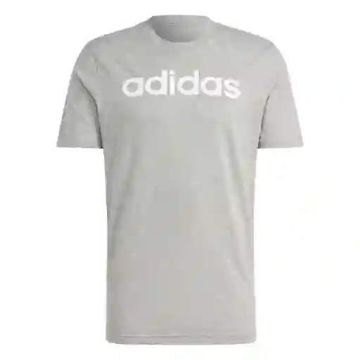 Adidas Camiseta Lin Sj T Hombre Gris M