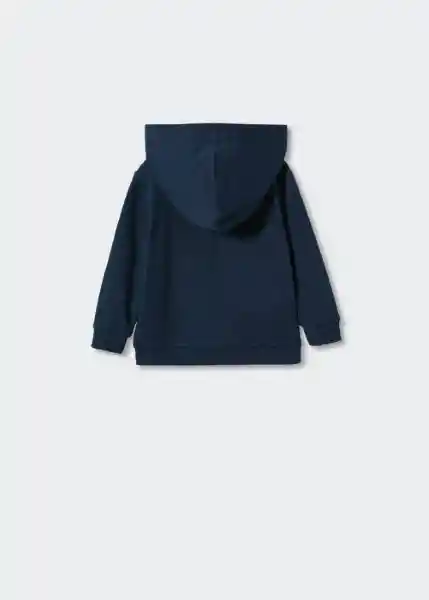 Sudadera Queen Navy Talla 70 Niñas Mango