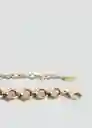 Collar Loretta Oro Talla 99 Mujer Mango