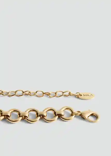Collar Loretta Oro Talla 99 Mujer Mango