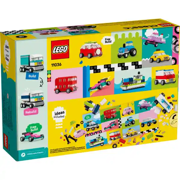 Set Construcción Vehículos Creativos Lego