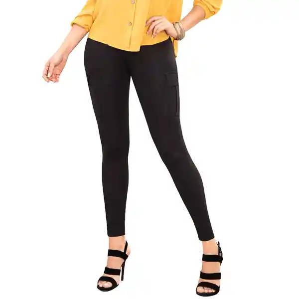 Croydon Jeggings Brenda Mujer Negro Talla S