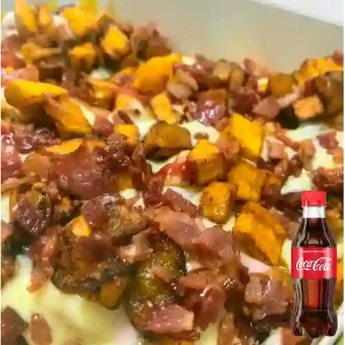 Combo Salchipapa Chori Personal + Coca Cola 250 ml