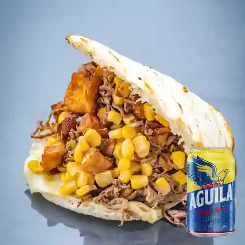 Combo Arepa Mi Arepa + Águila Orig Lta 330ml