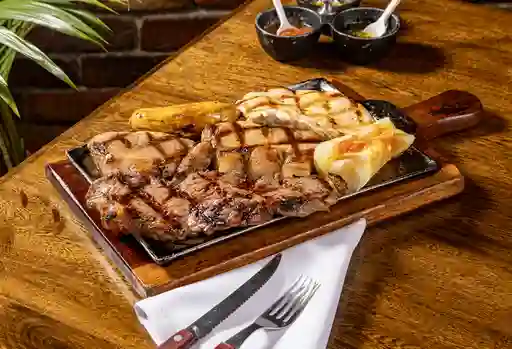 Trimixto de Res Cerdo y Pollo