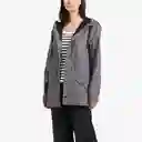 Rains Chaqueta Larga Gris S