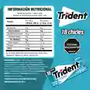 Trident Chicle Sin Azúcar Sabor Menta Fresca Pack