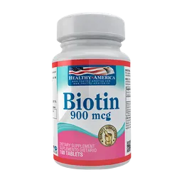 Biotina 900mcg 100 Caplets