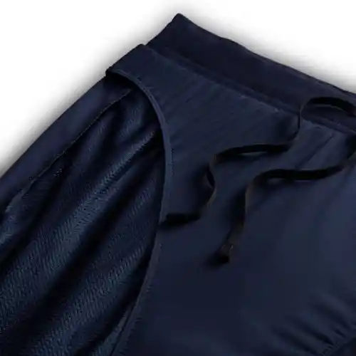 Nike Pantaloneta Challenger Swoosh 5In de Hombre Azul Talla L