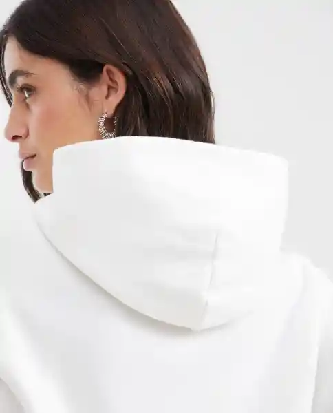 Buzo Hoodie Smart Crudo Pristino Claro Talla L Chevignon