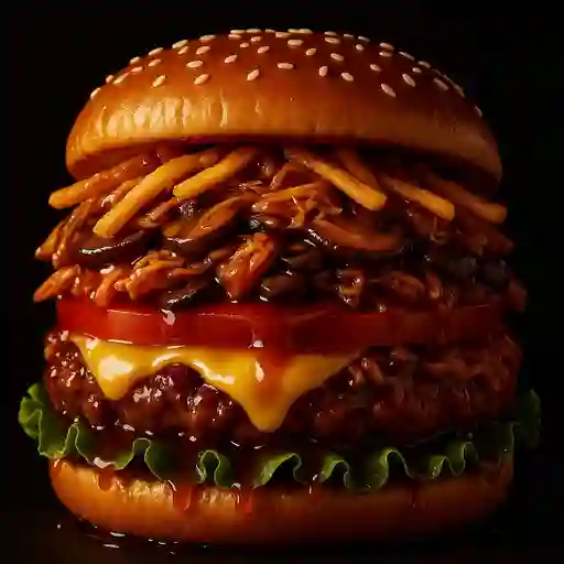 Hamburguesa Champi-pollo
