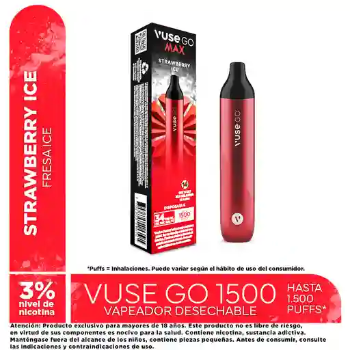 Vuse Go Max Strawberry Ice