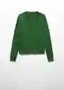 Jersey Luccav Verde Talla S Mujer Mango