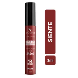 Labial Líquido Vogue Resist Siente 3ml