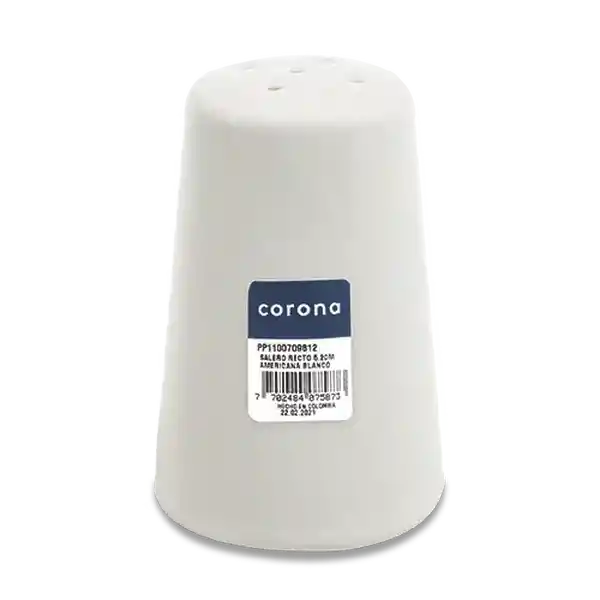 Corona Salero Americana Blanco