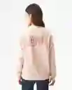 Buzo Graphic Femenino Rosa Tez Claro Talla S Chevignon