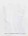 Camiseta Aerie Blanco Talla Medium 3805100 American Eagle