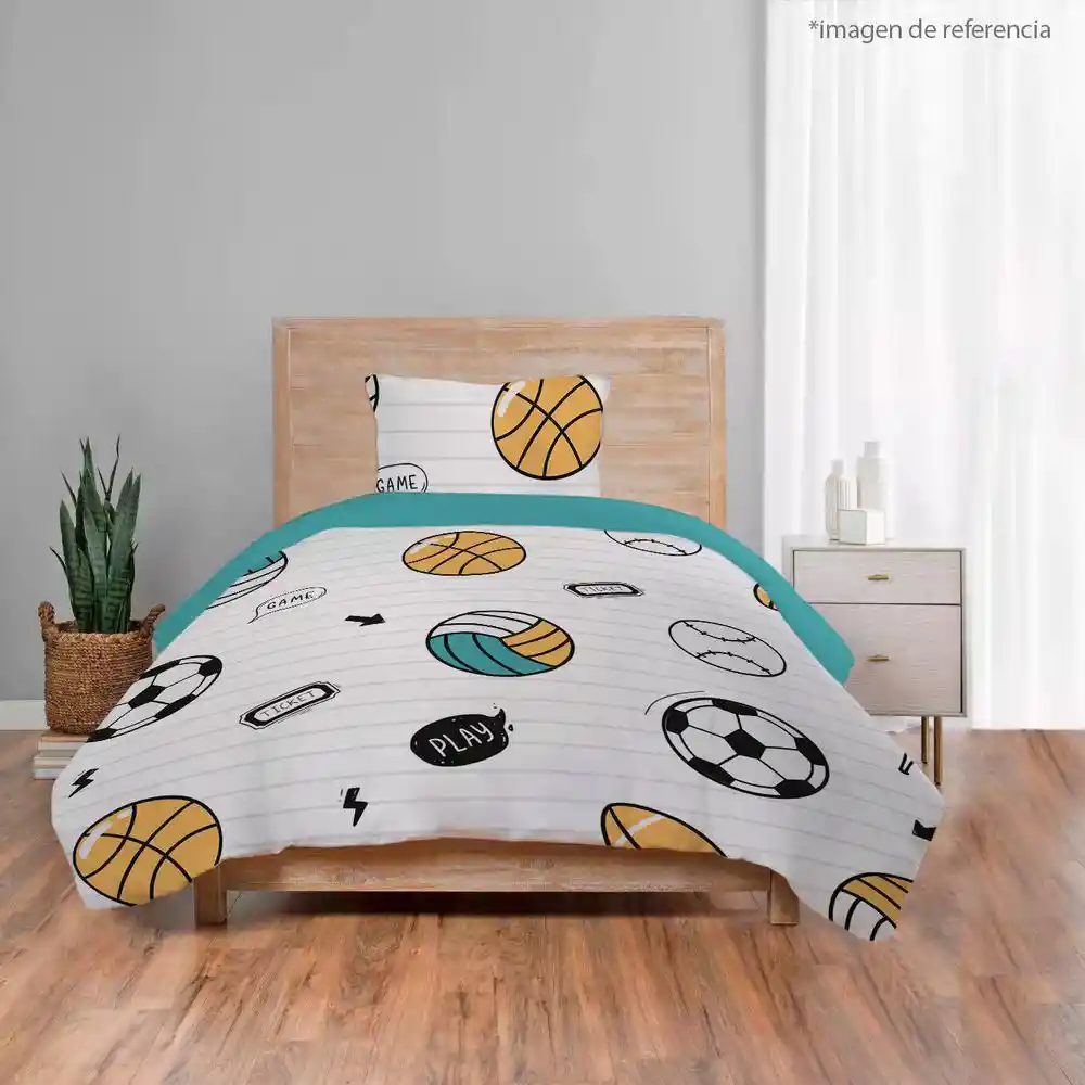 Edredon Kids 100% Pol Ball Sencillo Finlandek Kids 76891