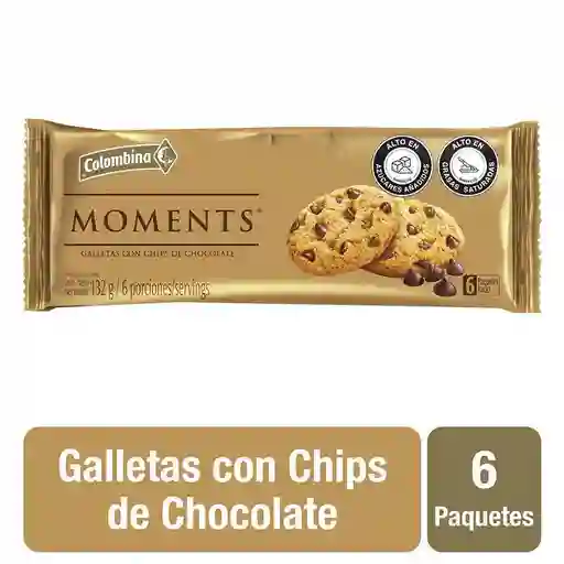 Moments Galletas con Chips de Chocolate