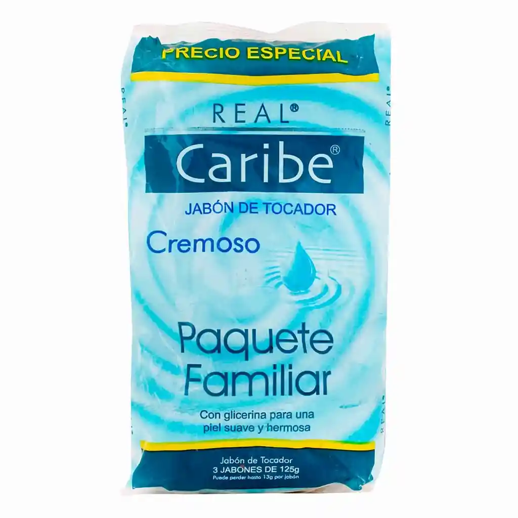 Real Caribe Jabón de Tocador Cremoso