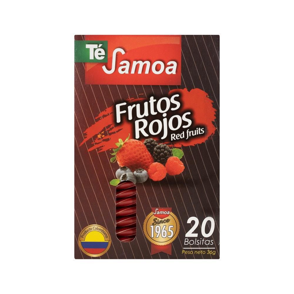 Te Frutos Rojos X20bolsitas Samoa 36 g