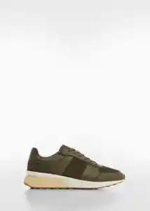 Zapatos Deportiva Rule Khaki Talla 46 Hombre Mango