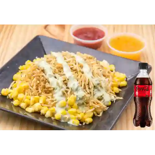 Combo Mazorca Desgranada Sencilla +Cocacola S/az 400ml