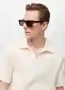 Camiseta Polo Xavi Crudo Talla L Hombre Mango