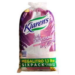 Leche Klaren's Deslactosada (6600 Ml)